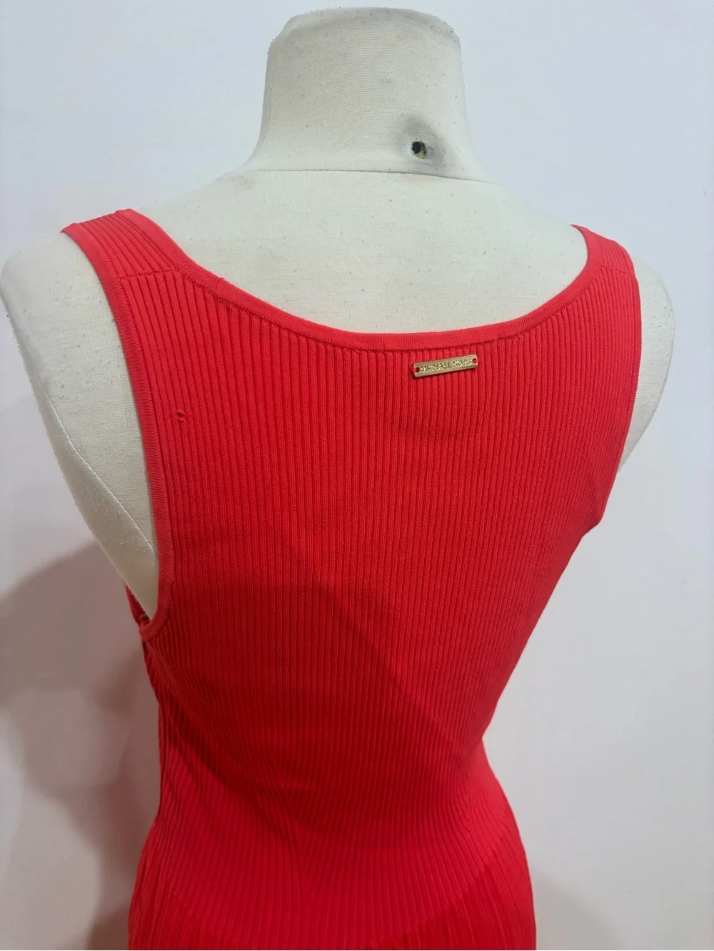Michael Kors Ribbed Tank Dress, Size: M